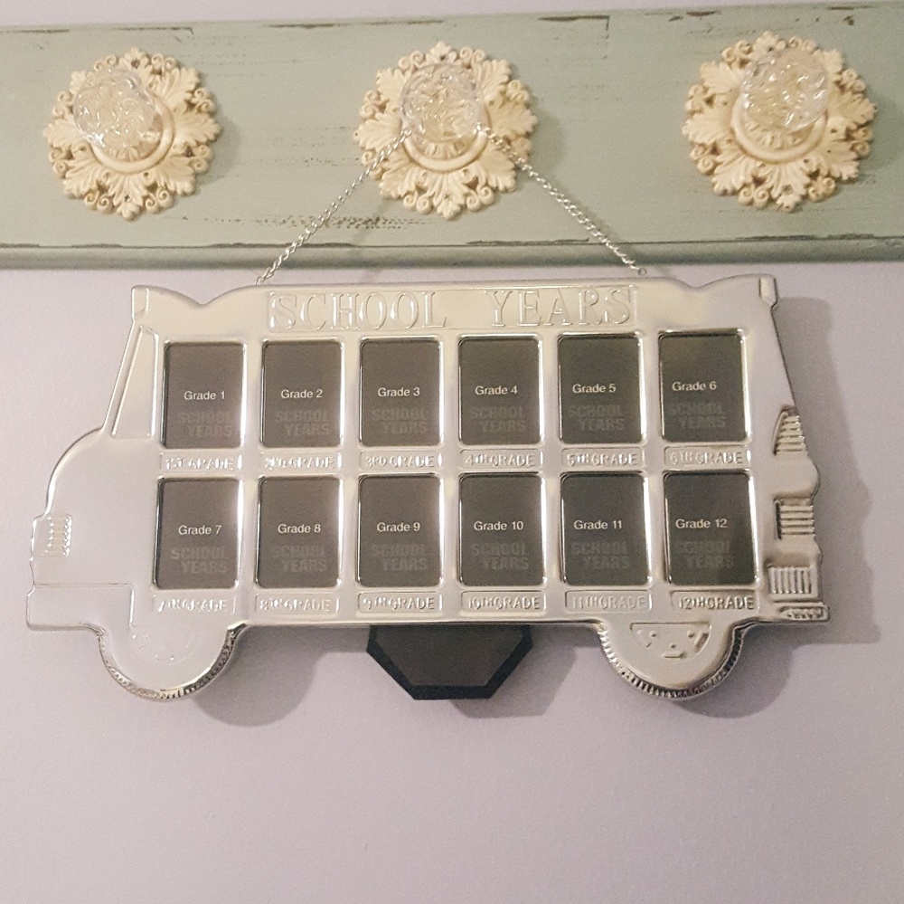 Vintage School Days Back to School Hanging Frame